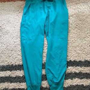 Med Couture Teal Scrub Pants